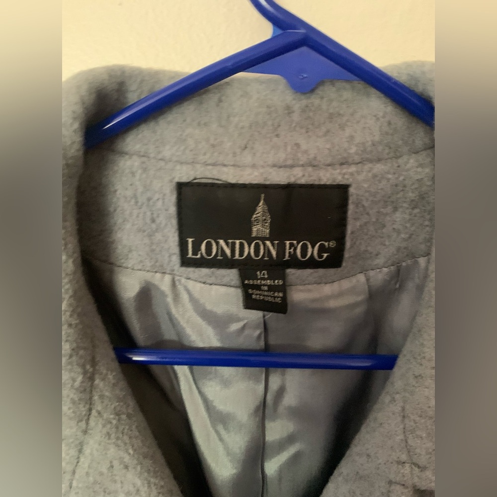 London Fog Classic blue Gray Outerwear